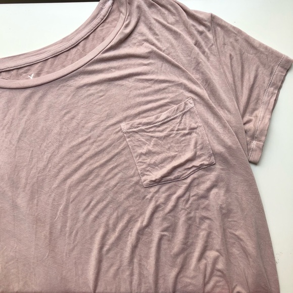 Pink/Mauve Soft & Sexy Tee, S || American Eagle - Picture 5 of 5
